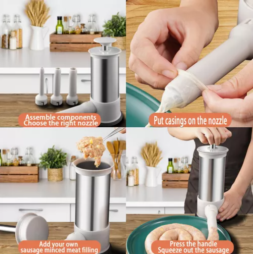 Maquina Manual Embutidos Salchichas